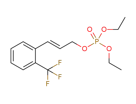 diethyl (E)-3-(2-trifluoromethylphenyl)prop-2-enyl phosphate