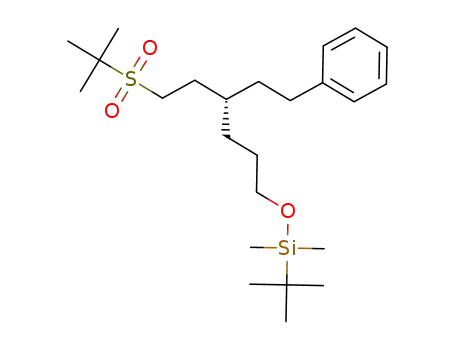 (R)-tert-butyl(6-(tert-butylsulfonyl)-4-phenethylhexyloxy)dimethylsilane