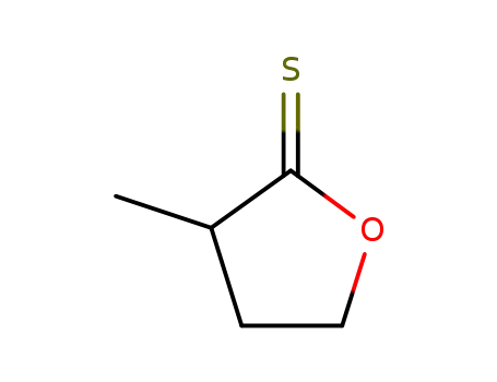 Molecular Structure of 86633-04-7 (2(3H)-Furanthione, dihydro-3-methyl-)
