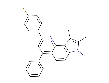 (4-fluorophenyl)-7,8,9-trimethyl-4-phenyl-7H-pyrrolo[2,3-h]quinoline