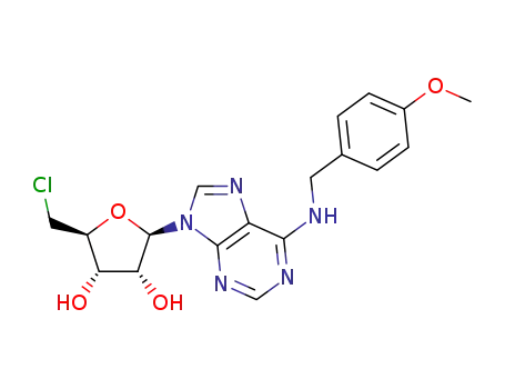 C<sub>18</sub>H<sub>20</sub>ClN<sub>5</sub>O<sub>4</sub>