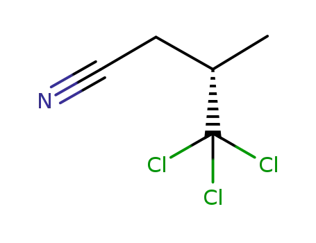 (S)-4,4,4-trichloro-3-methylbutanenitrile