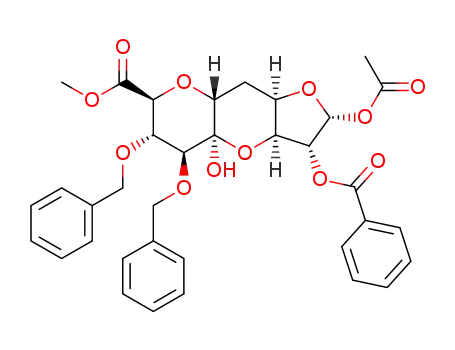 methyl (1R,3S,4R,5R,7R,9R,11S,12S,13S)-5-(acetyloxy)-4-(benzoyloxy)-12,13-bis(benzyloxy)-1-hydroxy-2,6,10-trioxatricyclo[7.4.0.0<sup>3,7</sup>]tridecane-11-carboxylate