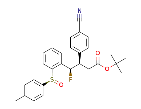 C<sub>28</sub>H<sub>28</sub>FNO<sub>3</sub>S