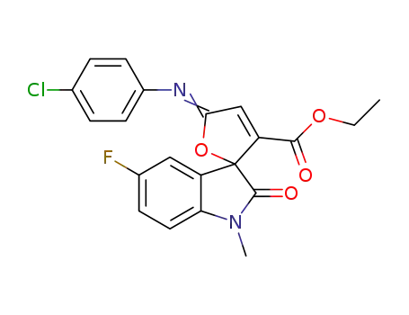 C<sub>21</sub>H<sub>16</sub>ClFN<sub>2</sub>O<sub>4</sub>