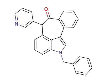 2-benzyl-6-pyridin-3-yl-2,6-dihydro-2-aza-dibenzo[cd,h]azulen-7-one