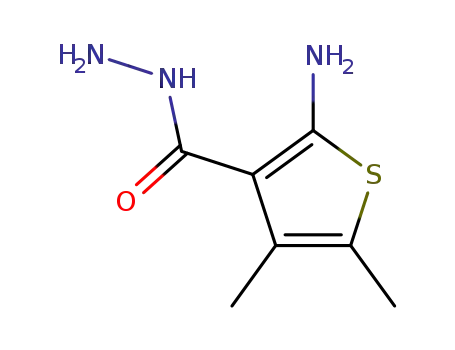 2-amino-4,5-dimethyl-thiophene-3-carbohydrazide