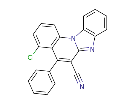 4-chloro-5-phenylbenzimidazo[1,2-a]quinoline-6-carbonitrile
