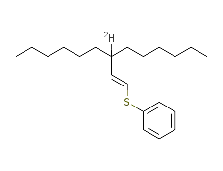 (E)-(3-deutero-3-hexylnon-1-en-1-yl)(phenyl)sulfane