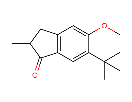 6-terbutyl-5-methoxy-2-methyl indan