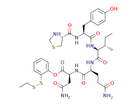 H-Thz-Tyr-Ile-Gln-Asn-O(o-SSEt-phenyl)