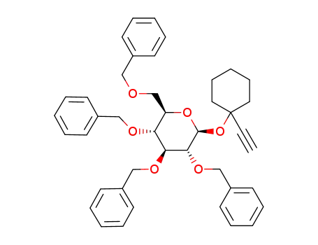 1-ethynylcyclohexyl 2,3,4,6-tetra-O-benzyl β-D-glucopyranoside
