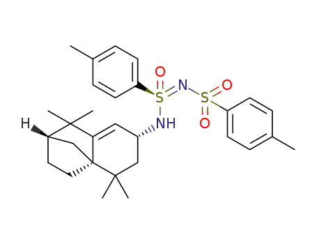 (2R,4aR)-N-[N-(S)-(p-toluenesulfonyl)-p-toluenesulfonimidoyl]-1,1,5,5-tetramethyl-2,3,4,5,6,7-hexahydro-1H-2,4a-methanonaphthalen-7-amine