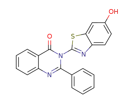 3-(6-hydroxy-1,3-benzothiazol-2-yl)-2-phenylquinazolin-4(3H)-one