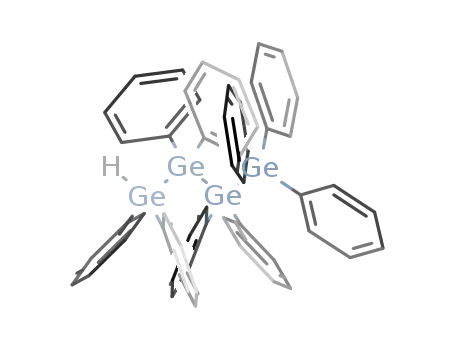 HPh<sub>2</sub>GeGePh<sub>2</sub>GePh<sub>2</sub>GePh<sub>3</sub>