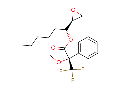 (S)-3,3,3-Trifluoro-2-methoxy-2-phenyl-propionic acid (R)-(S)-1-oxiranyl-hexyl ester