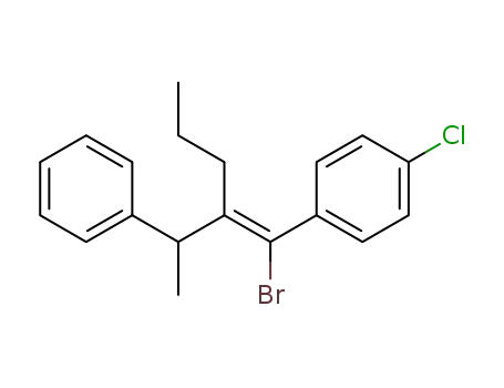 (Z)-1-(1-bromo-2-(1-phenylethyl)pent-1-enyl)-4-chlorobenzene