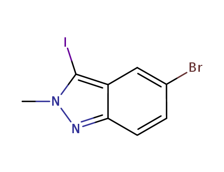 2H-Indazole, 5-bromo-3-iodo-2-methyl-