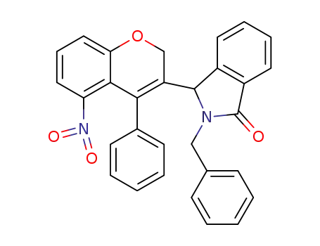 3-(N-benzylisoindolin-1-onyl)-5-nitro-4-phenyl-2H-chromene