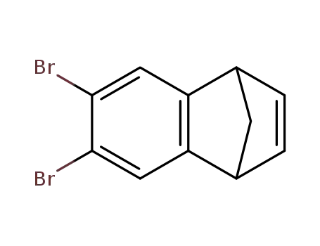 Molecular Structure of 137495-57-9 (1,4-Methanonaphthalene, 6,7-dibromo-1,4-dihydro-)
