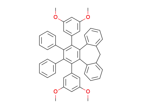 1,4-bis(3,5-dimethoxyphenyl)-2,3-diphenyl-9H-tribenzo[a,c,e]cycloheptene