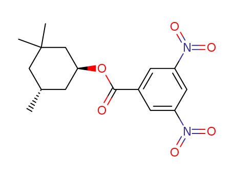 (1R*,5S*)-3,3,5-trimethylcyclohexyl 3,5-dinitrobenzoate