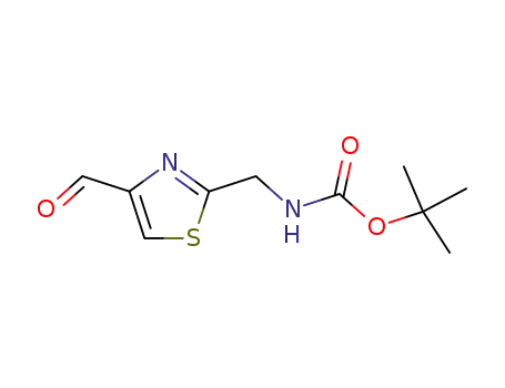 2-(tert-butoxycarbonylamino-methyl)-thiazol-4-yl-formaldehyde