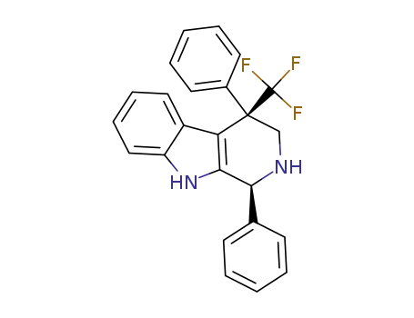 1,4-diphenyl-4-(trifluoromethyl)-2,3,4,9-tetrahydro-1H-pyrido[3,4-b]indole