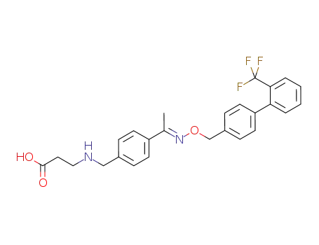 C<sub>26</sub>H<sub>25</sub>F<sub>3</sub>N<sub>2</sub>O<sub>3</sub>