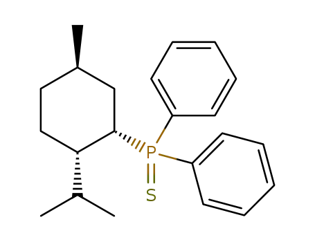 ((1S,2S,5R)-2-isopropyl-5-methylcyclohexyl)diphenylphosphine sulfide