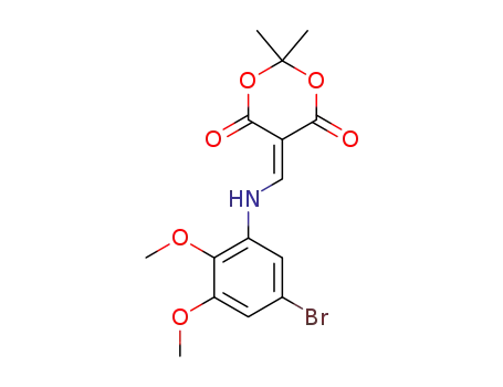 5-[(5-bromo-2,3-dimethoxyphenylamino)methylene]-2,2-dimethyl-1,3-dioxane-4,6-dione