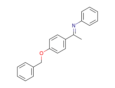 (E)-N-(1-(4-(benzyloxy)phenyl)ethylidene)aniline