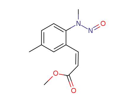 (Z)-methyl 3-(5-methyl-2-(methyl(nitroso)amino)phenyl)acrylate