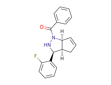 ((3S,3aS,6aS)-3-(2-fluorophenyl)-2,3,3a,4-tetrahydrocyclopenta[c]pyrazol-1(6aH)-yl)(phenyl)methanone
