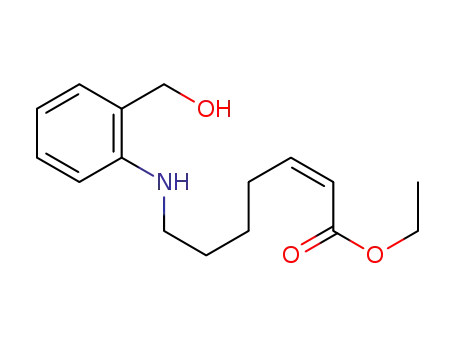ethyl 7-((2-(hydroxymethyl)phenyl)amino)hept-2-enoate