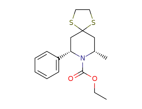 ethyl (7S,9S)-7-methyl-9-phenyl-1,4-dithia-8-azaspiro[4.5]decane-8-carboxylate