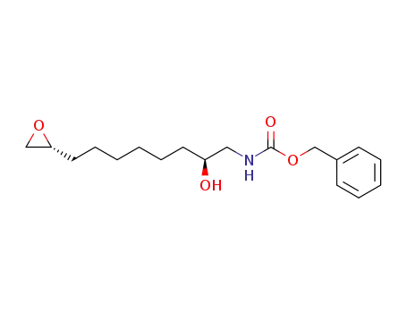 benzyl ((S)-2-hydroxy-8-((R)-oxiran-2-yl)octyl)carbamate
