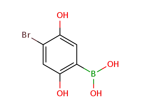 4-bromo-2,5-dihydroxyphenylboronic acid