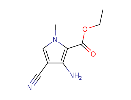 ethyl 3-amino-4-cyano-1-methyl-1H-pyrrole-2-carboxylate