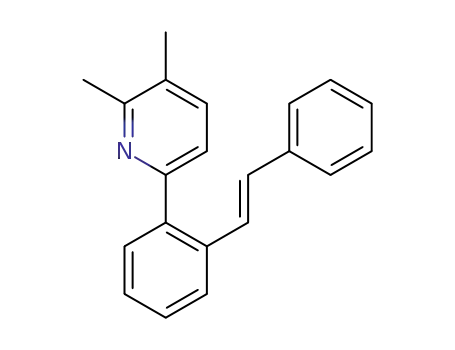 (E)-2,3-dimethyl-6-(2-styrylphenyl)pyridine