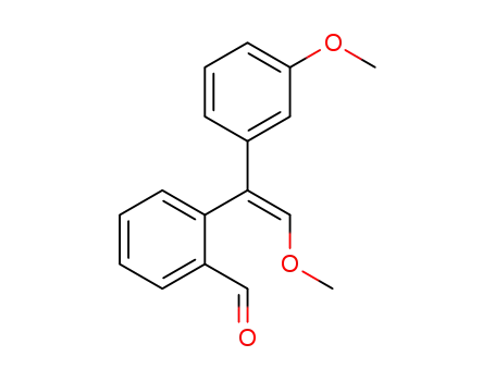 (Z)-2-[2-methoxy-1-(3-methoxyphenyl)ethenyl]benzaldehyde