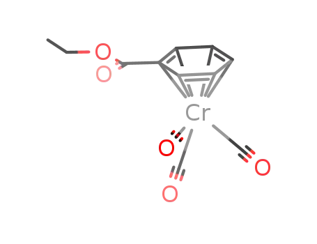 Molecular Structure of 32874-26-3 ((ETHYL BENZOATE)TRICARBONYLCHROMIUM)