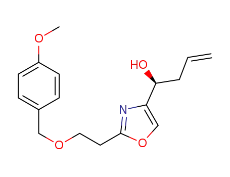 (S)-1-(2-(2-(4-methoxybenzyloxy)ethyl)oxazol-4-yl)but-3-en-1-ol