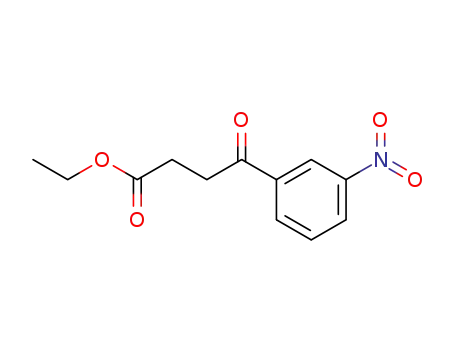Molecular Structure of 75227-18-8 (ETHYL 4-(3-NITROPHENYL)-4-OXOBUTYRATE)