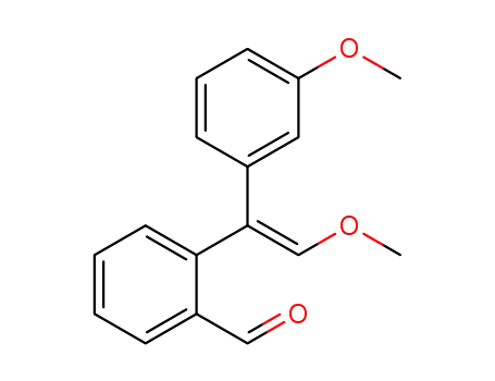 (E)-2-[2-methoxy-1-(3-methoxyphenyl)ethenyl]benzaldehyde