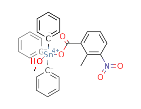 Molecular Structure of 1320287-24-8 (C<sub>27</sub>H<sub>25</sub>NO<sub>5</sub>Sn)