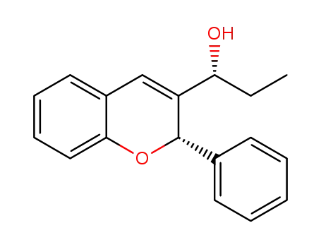 (2S,1'R)-3-(1'-hydroxypropyl)-2-phenyl-2H-chromene