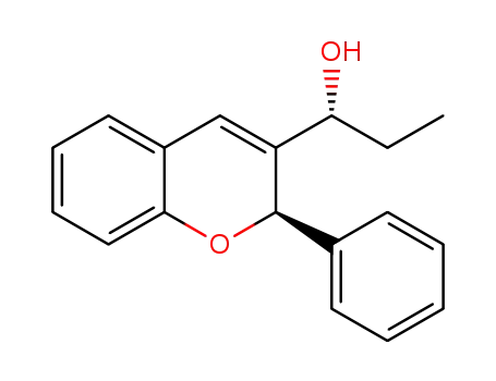 (2R,1'R)-3-(1'-hydroxypropyl)-2-phenyl-2H-chromene