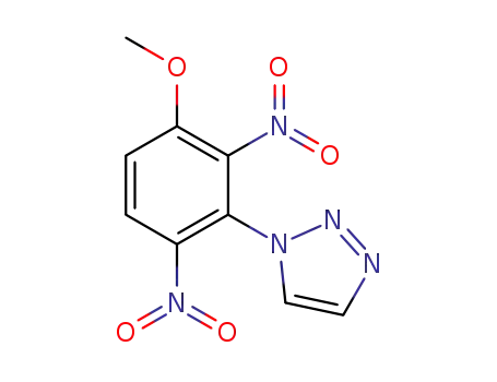 1-(3-methoxy-2,6-dinitrophenyl)-1H-1,2,3-triazole