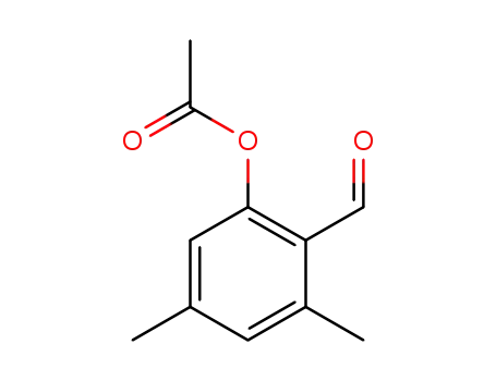 2-acetoxy-4,6-dimethylbenzylaldehyde